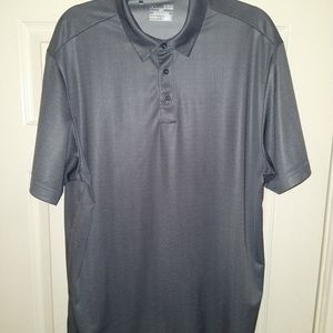Under Armour Loose Heatgear Short Sleeve Polo Shirt Men's sz XL